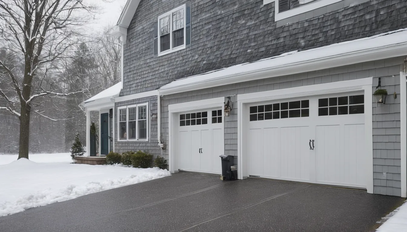 Garage door provider inspecting a residential garage door in Folsom